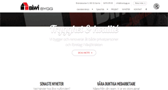 Desktop Screenshot of biwibygg.se